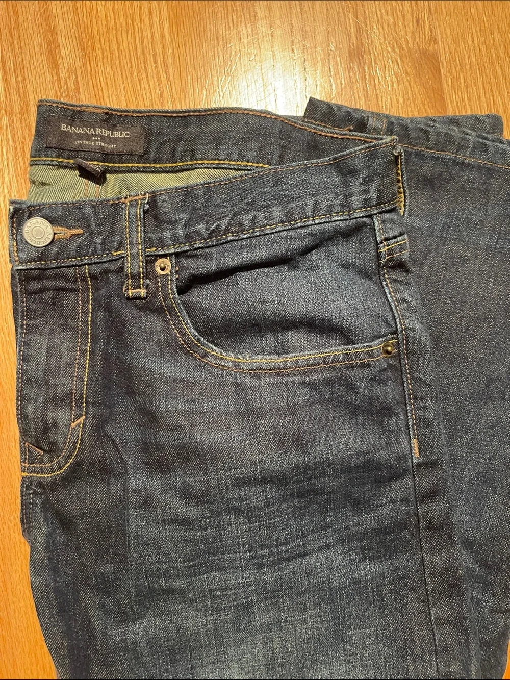 Banana Republic Men’s Indigo Slim Jeans